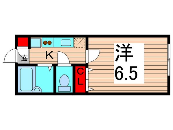 シ－ドブライトＡ棟の物件間取画像